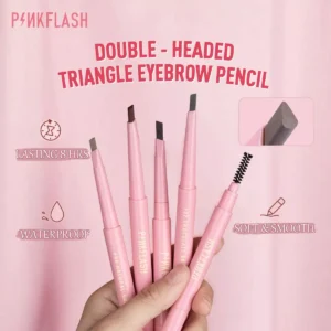 PINKFLASH Waterproof Auto Eyebrow Pencil – 01 Natural Brown PF E09