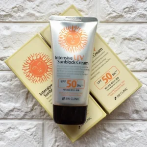 3W Clinic Intensive UV Sunblock Cream SPF50 PA Bangladesh