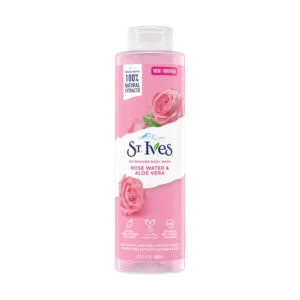 St. Ives Rose Water & Aloe Vera Refreshing Body Wash 473 ml