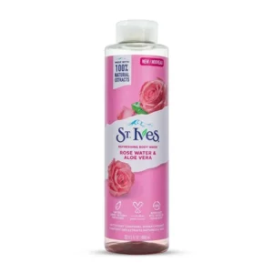 St. Ives Rose Water & Aloe Vera Refreshing Body Wash 650 ml