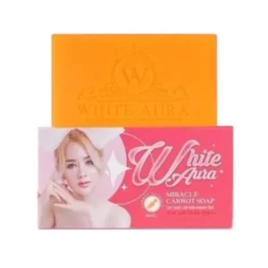 White Aura Miracle Carrot Soap 160gm