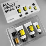 Cosrx All About Snail Kit 4 Step Gift Set for Dry Skin & Dark Spots