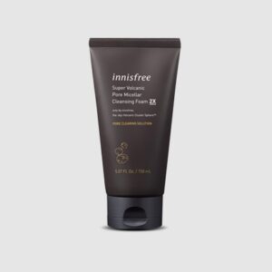 innisfree super volcanic pore micellar cleansing foam 2x 150g